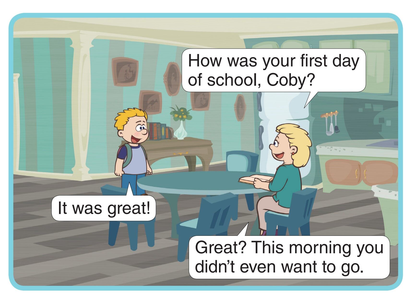 Big Plans绘本故事第2页