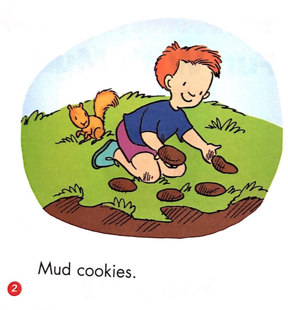 Fun with mud绘本故事第2页
