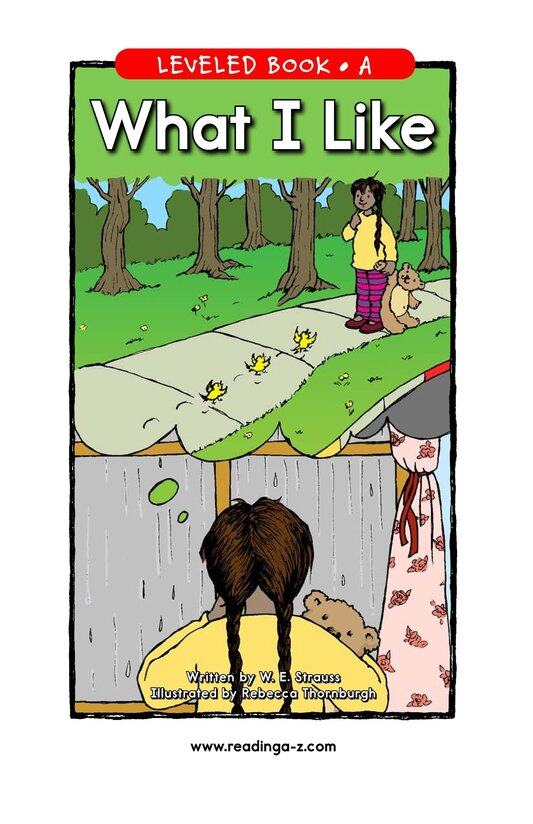 What I Like绘本故事第2页