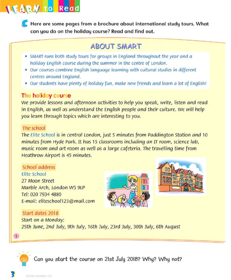 1 Study tours绘本故事第5页