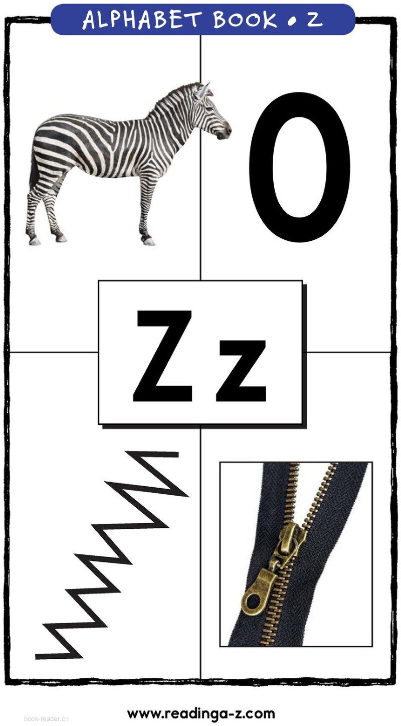 Letter Z绘本故事第2页