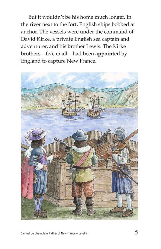 Samuel de Champlain,Father of New France绘本故事第4页