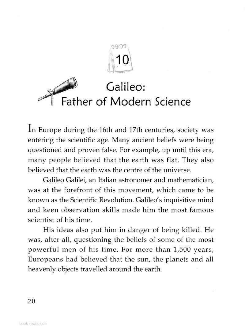 Galileo: Father of Modern Science绘本故事第2页