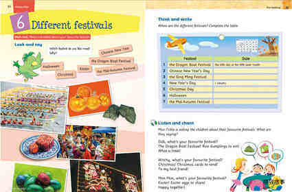 5B Unit 6 Different festivals绘本故事第2页
