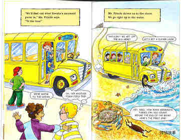 Magic School Bus and the Shark Adventure绘本故事第5页