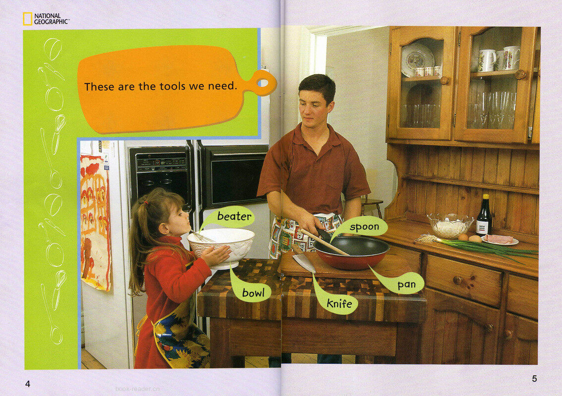 Cooking Dinner绘本故事第4页