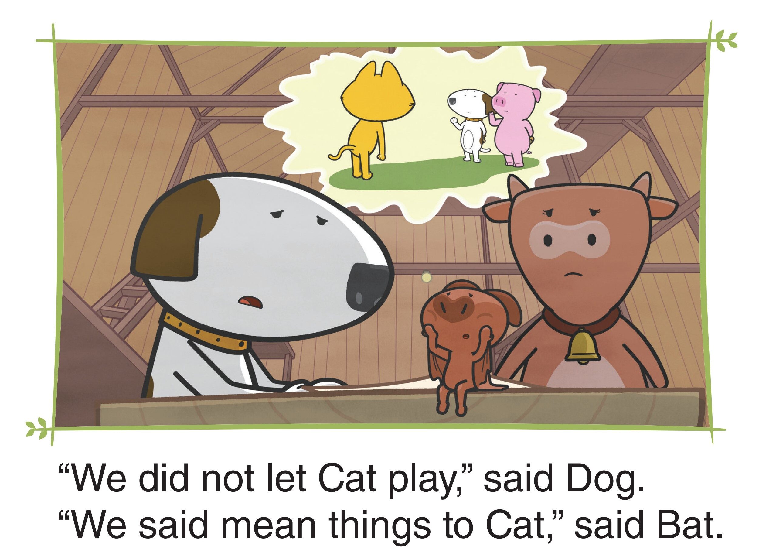 Cat Runs Away绘本故事第5页