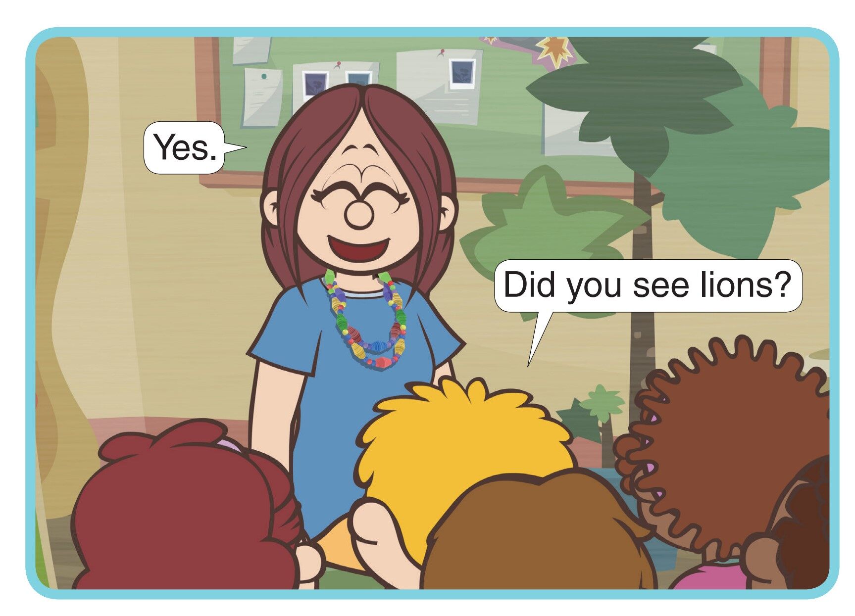 Daisy's Bead Party绘本故事第4页