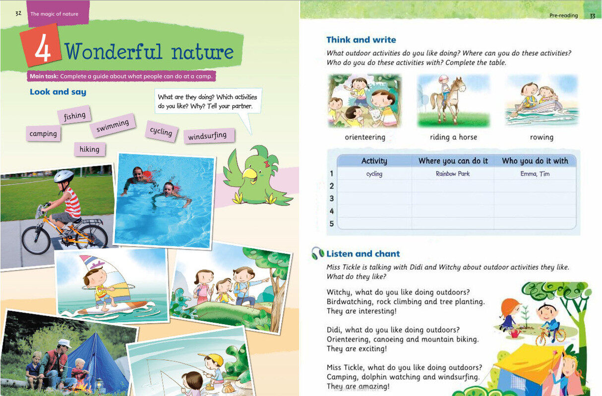 5B Unit 4 Wonderful nature绘本故事第2页