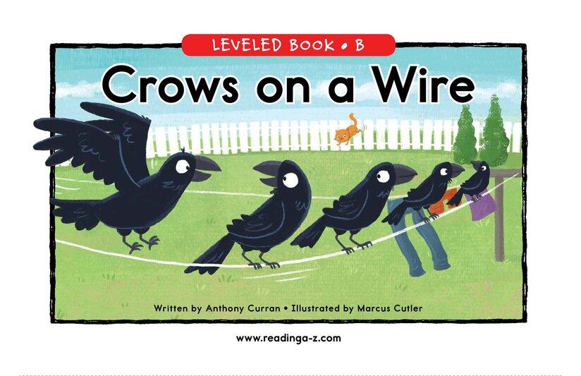 Crows on a Wire绘本故事第2页