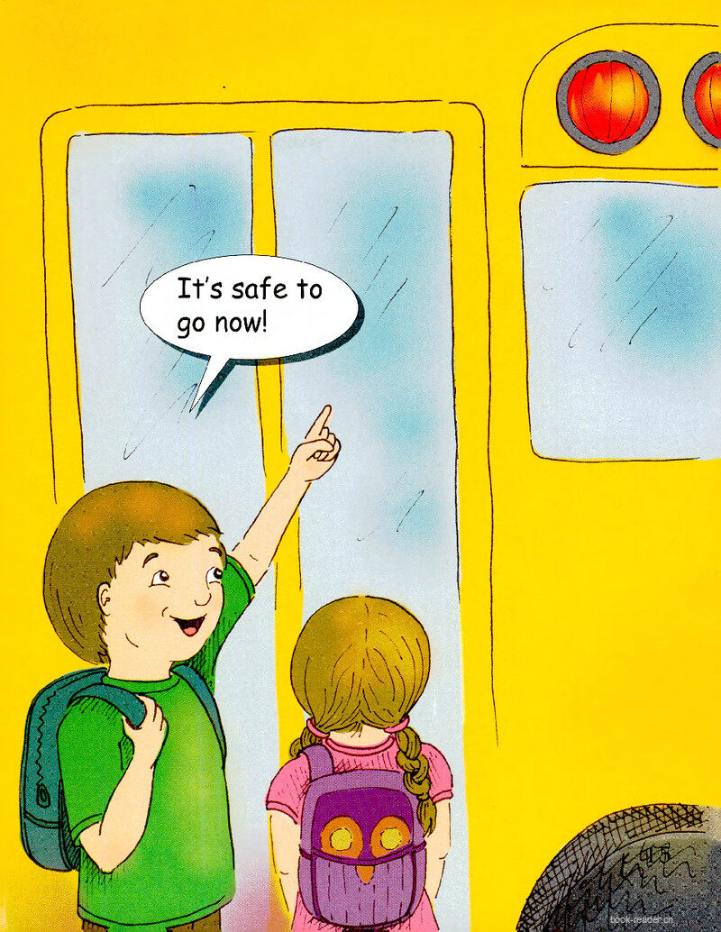 Be Safe绘本故事第3页