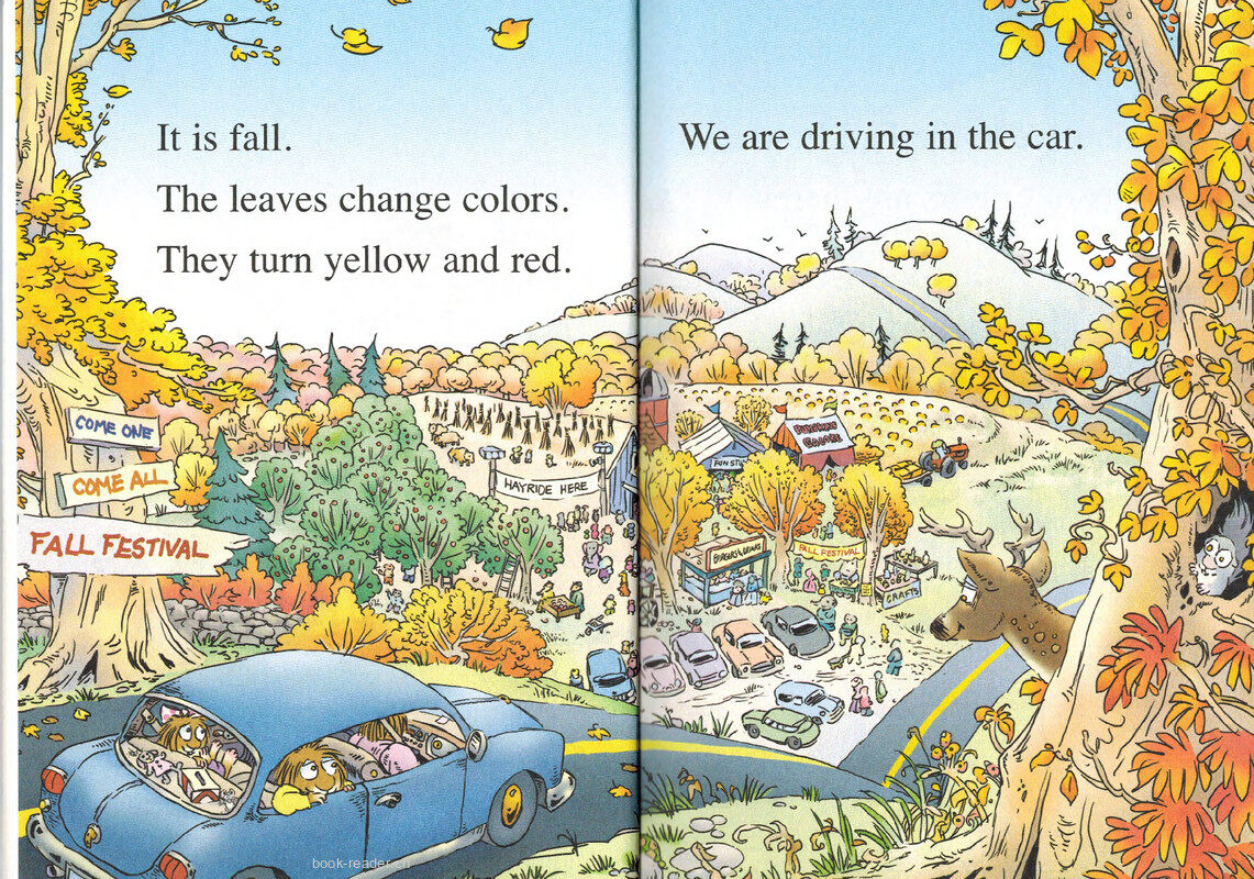 The Fall Festival绘本故事第3页