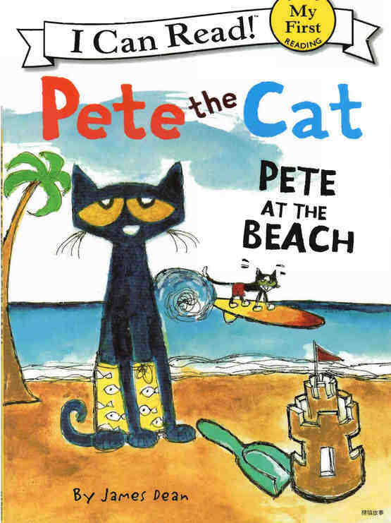 Pete the Cat Pete at the Beach