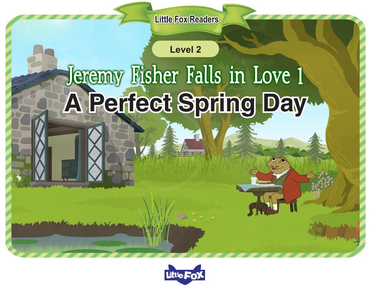 Jeremy Fisher Falls in Love 1_A Perfect Spring Day绘本故事第2页