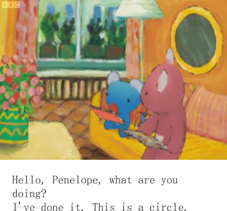Penelope Learns About Different Shapes绘本故事第3页