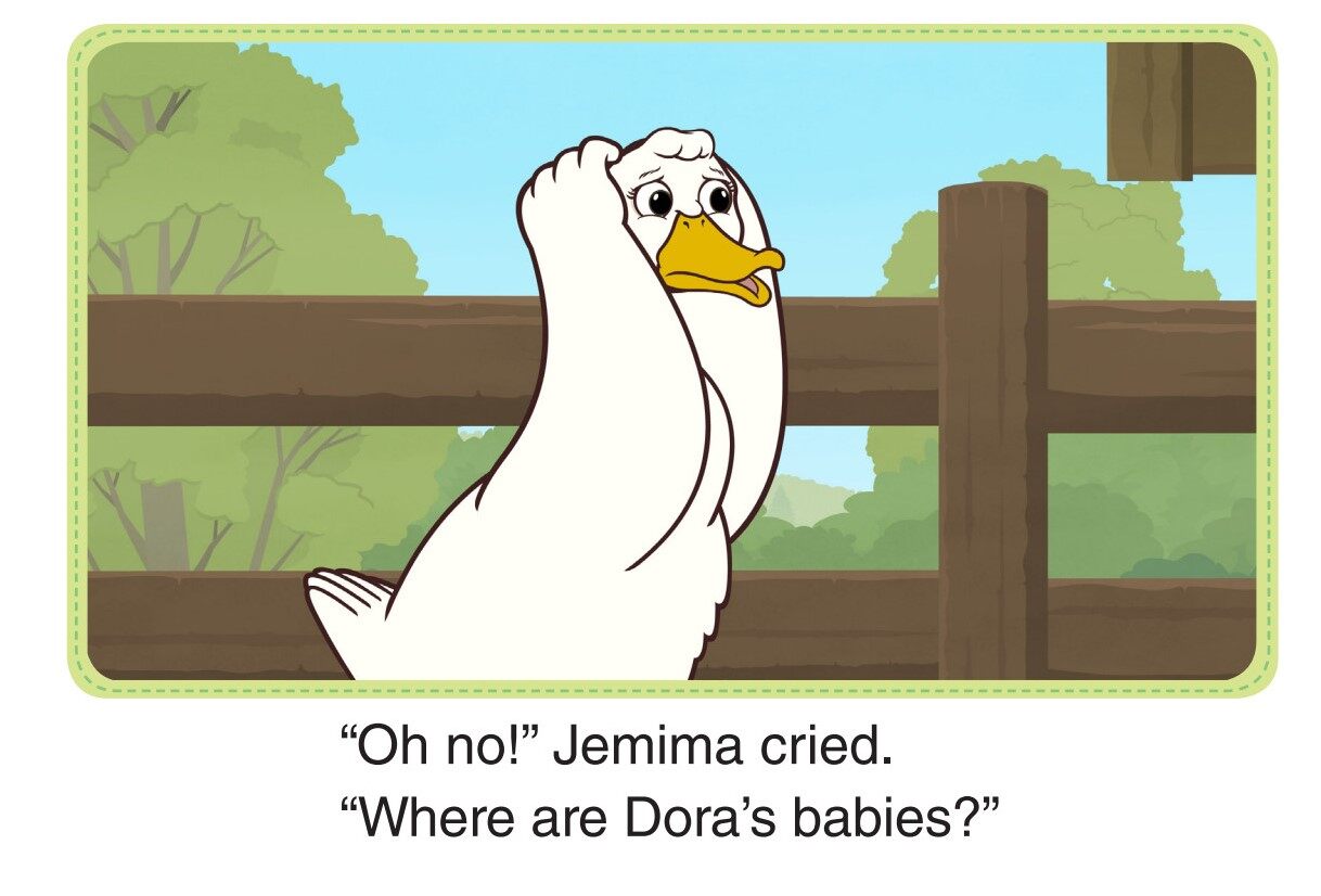 Jemima Takes Care of the Ducklings 3_The Chicken House绘本故事第2页