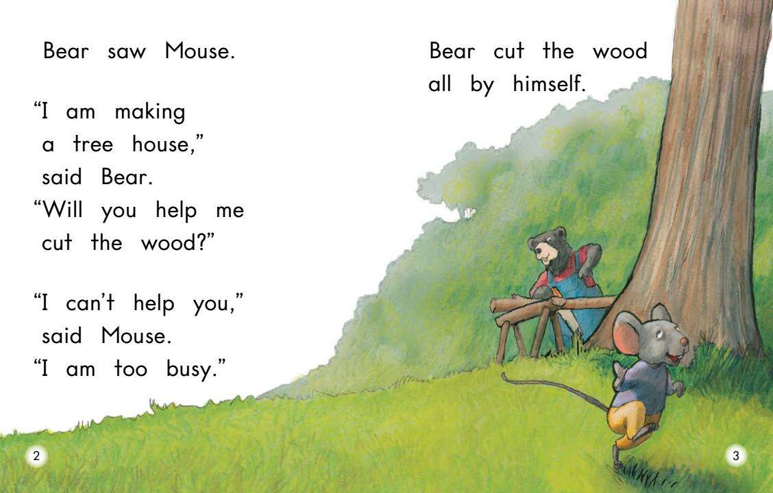 The tree House绘本故事第3页