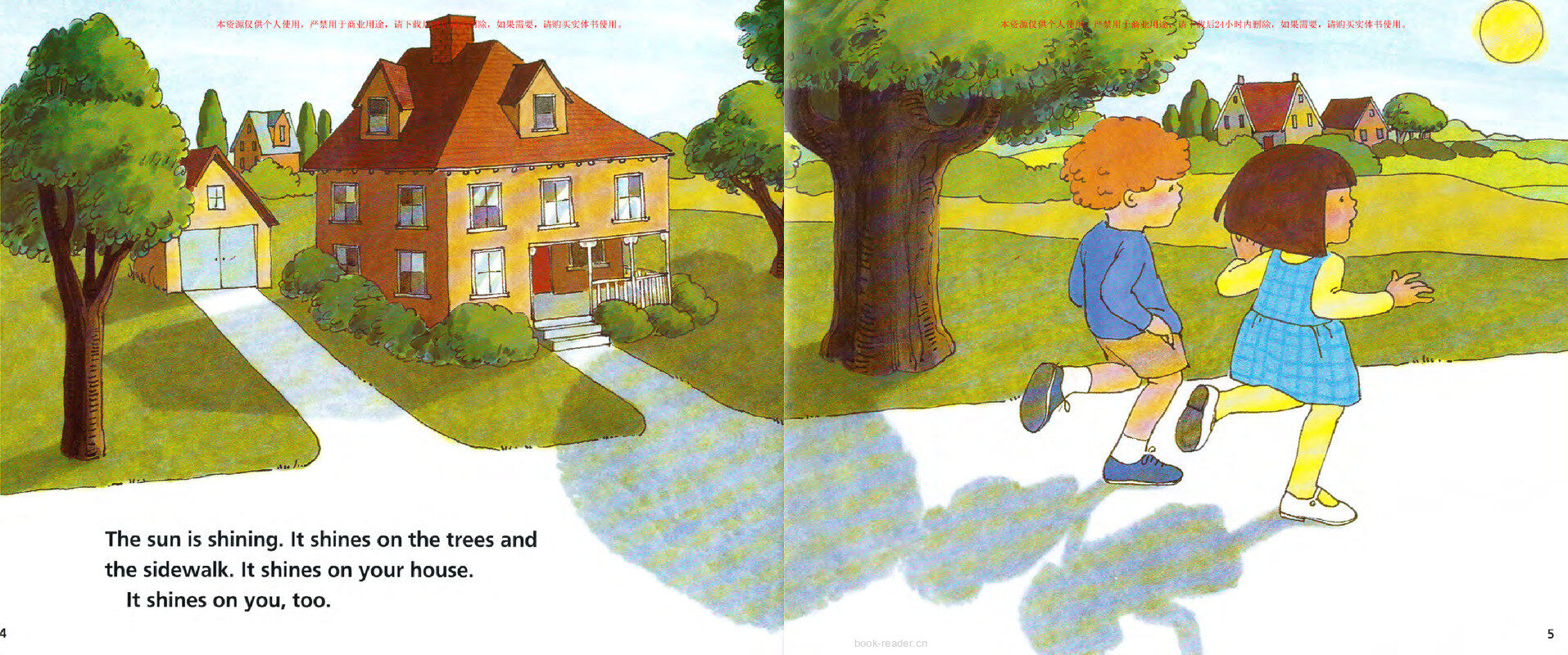 What Makes a Shadow绘本故事第3页