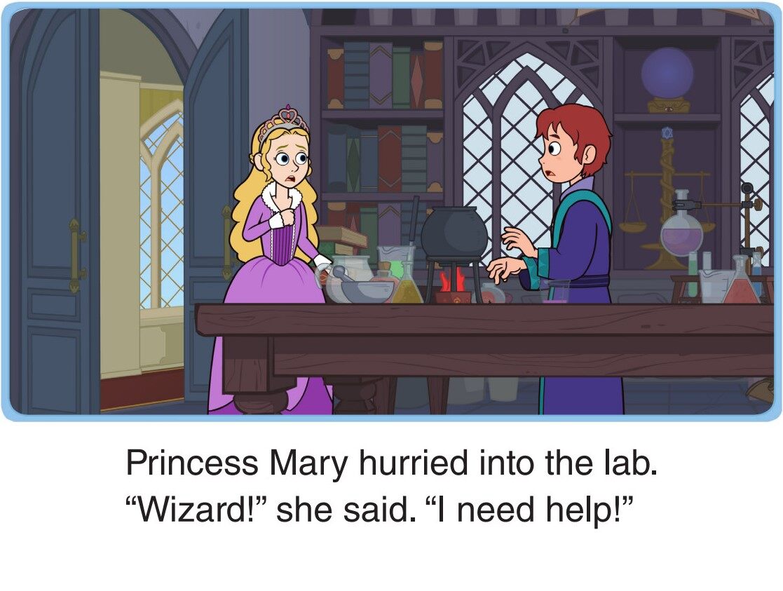 A Spell for Princess Mary绘本故事第5页