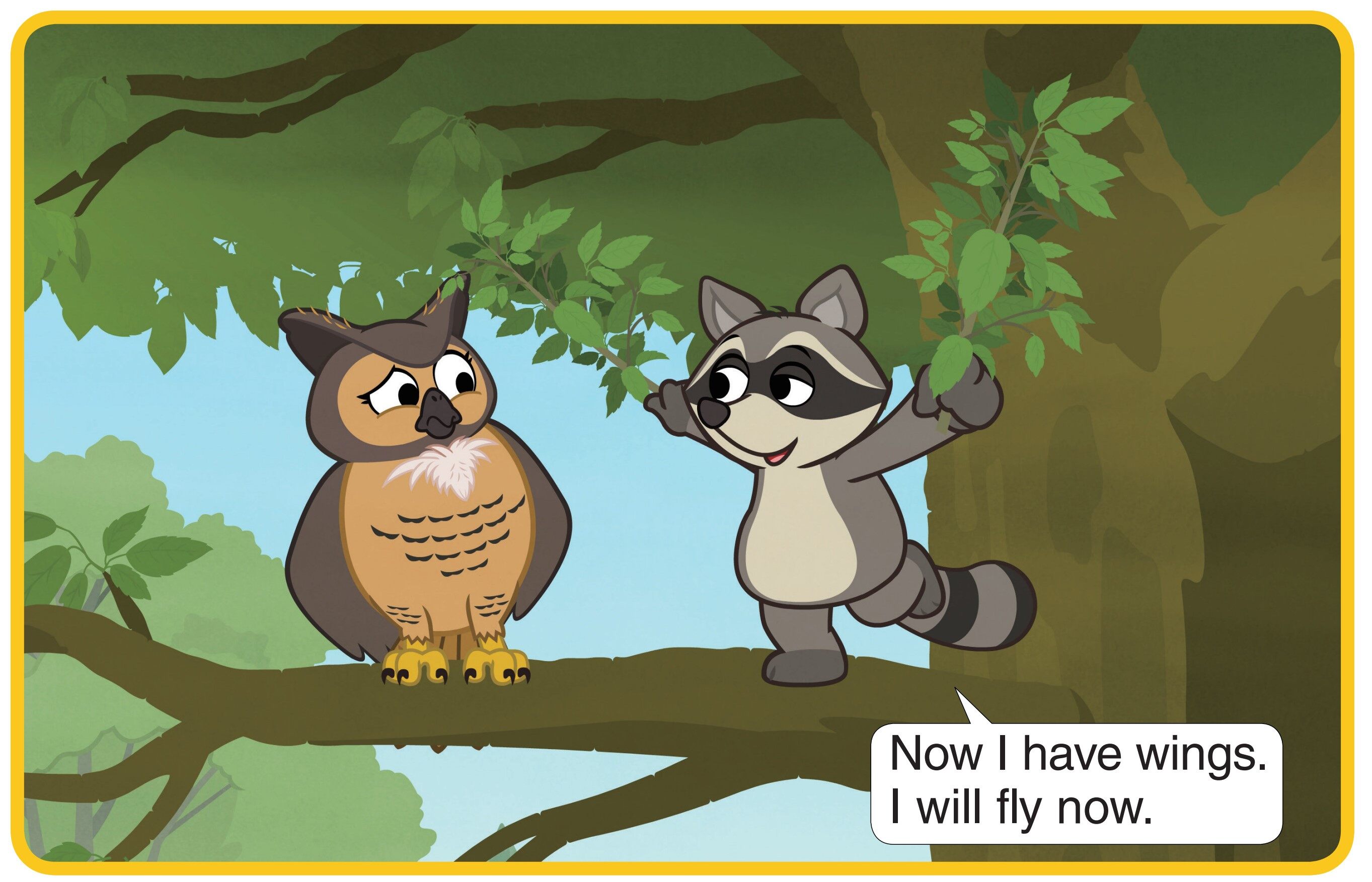 I Will Fly绘本故事第5页