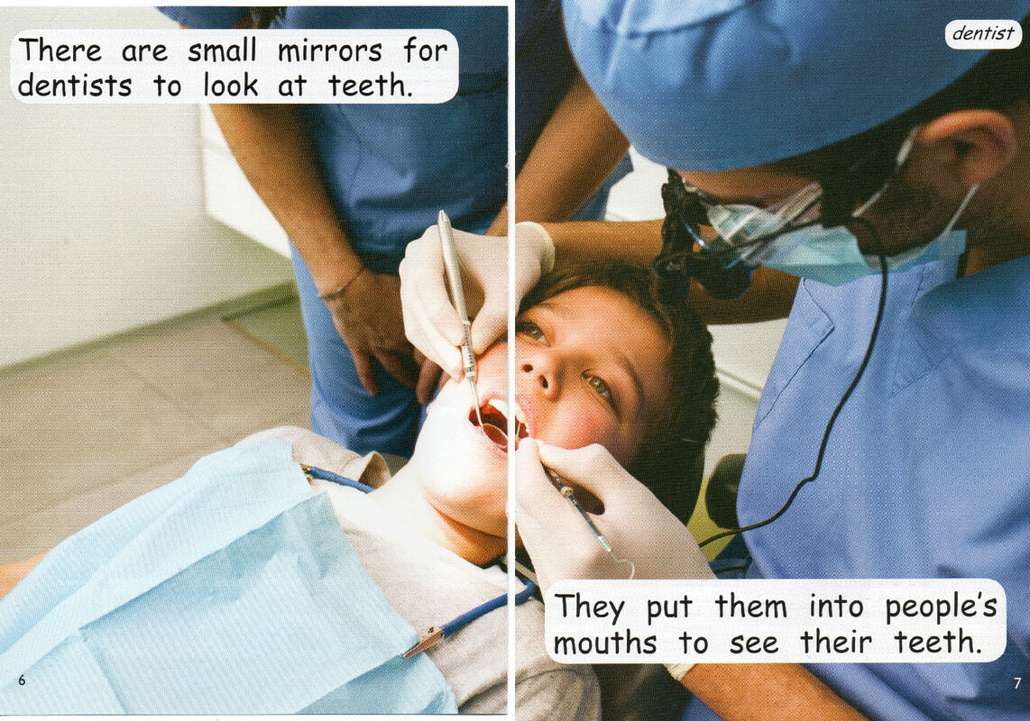 look in the mirror绘本故事第5页