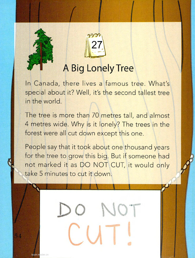 A Big Lonely Tree绘本故事第2页