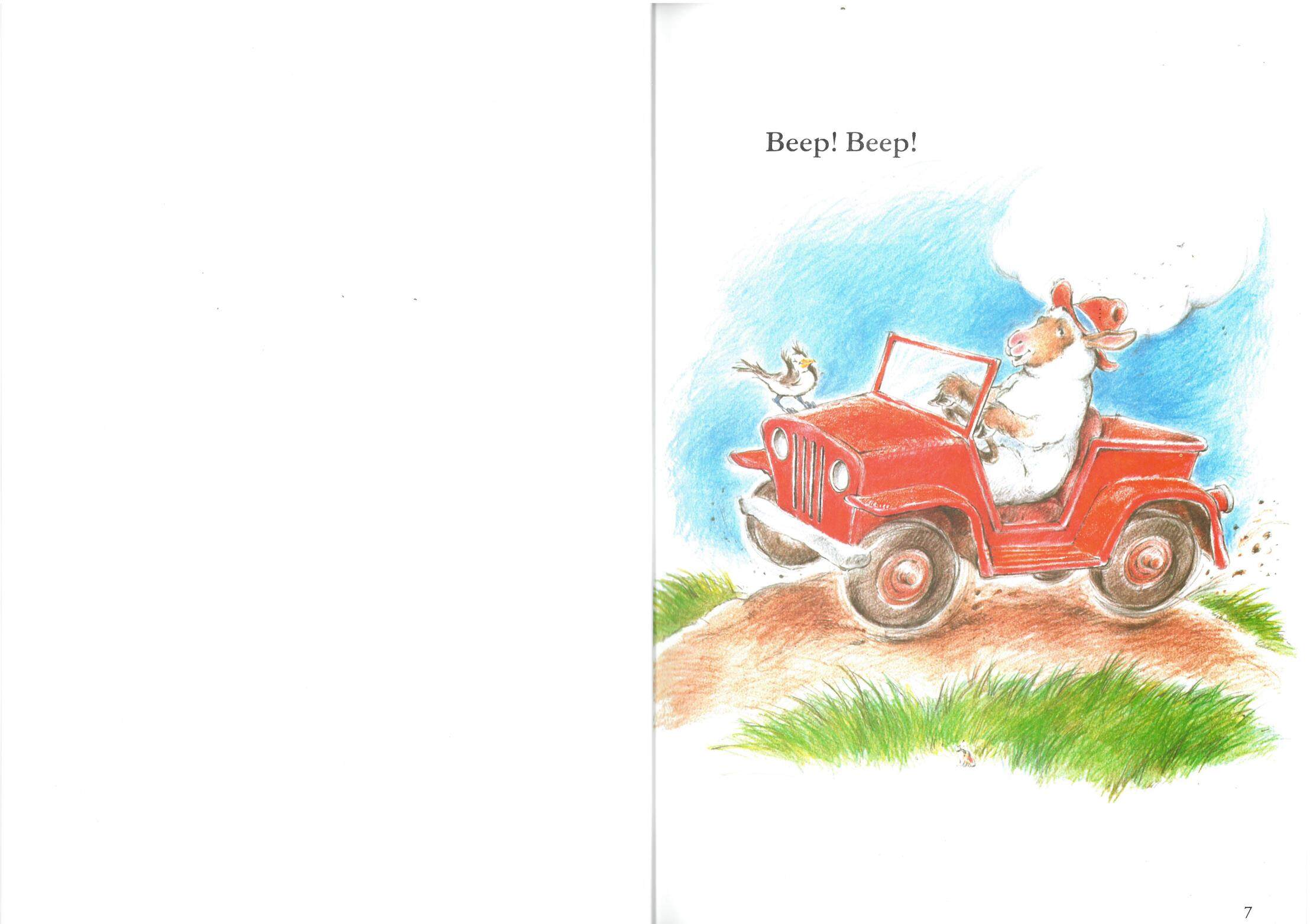 Sheep in a Jeep绘本故事第5页