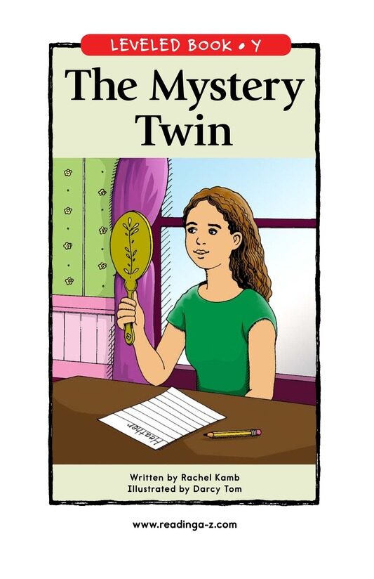 The Mystery Twin绘本故事第2页