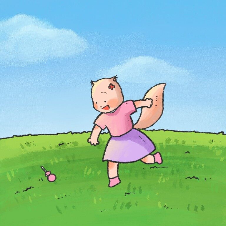 地上的东西不能吃绘本故事第5页