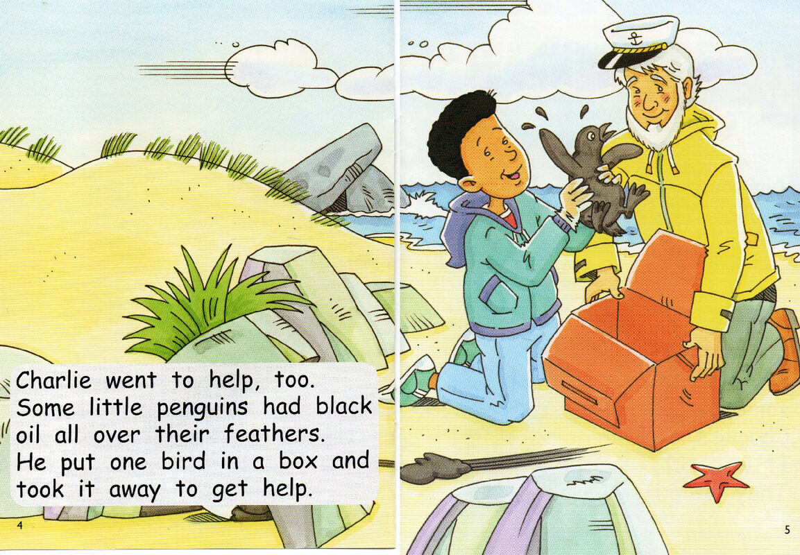 Charlie To The Rescue绘本故事第4页