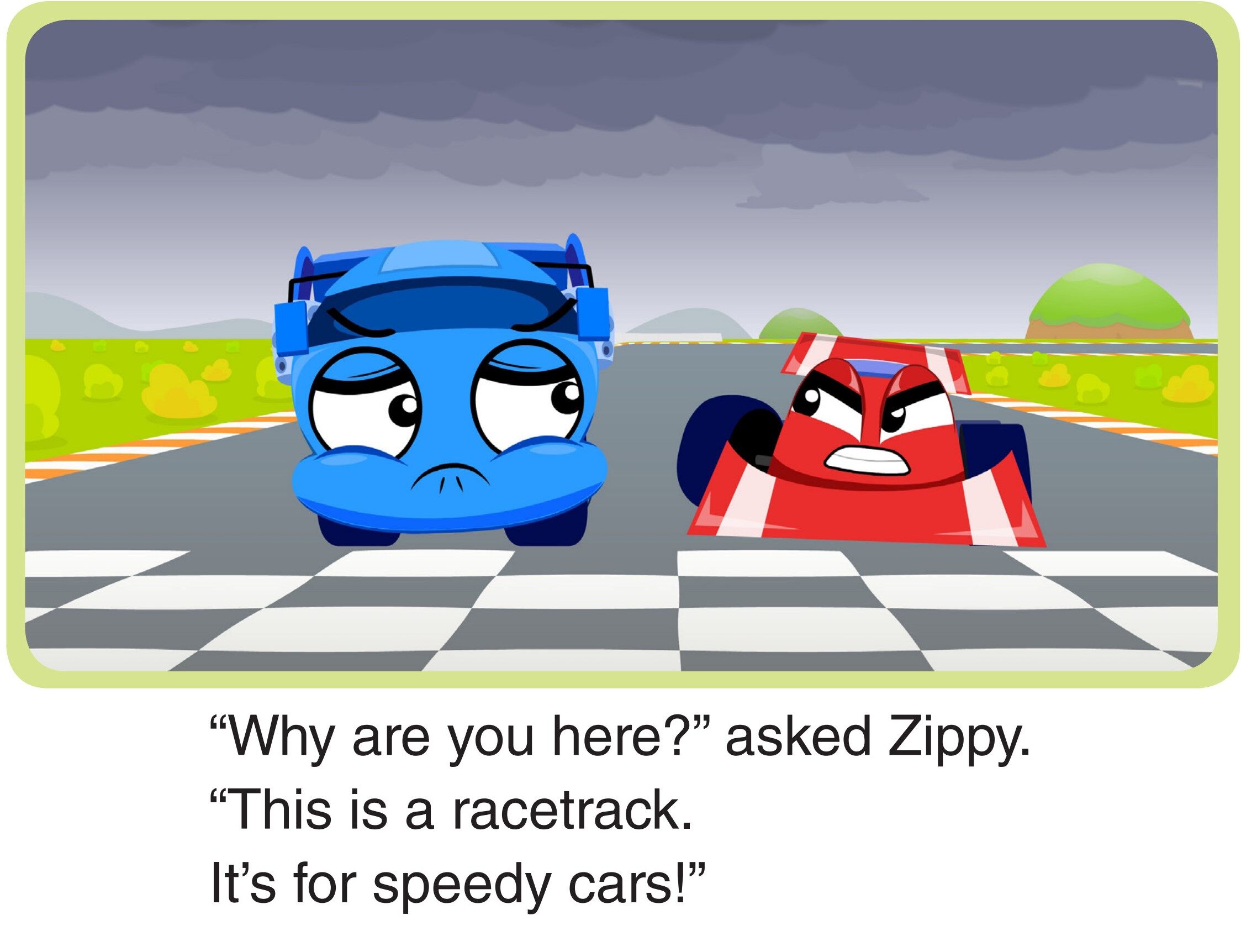 The Racetrack绘本故事第3页