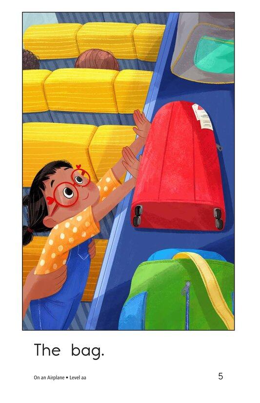 On an Airplane绘本故事第5页