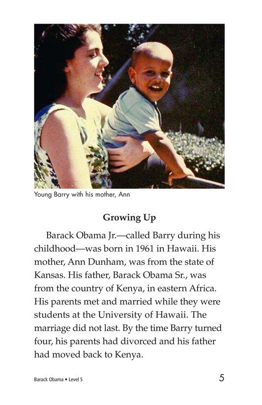 Barack Obama绘本故事第4页