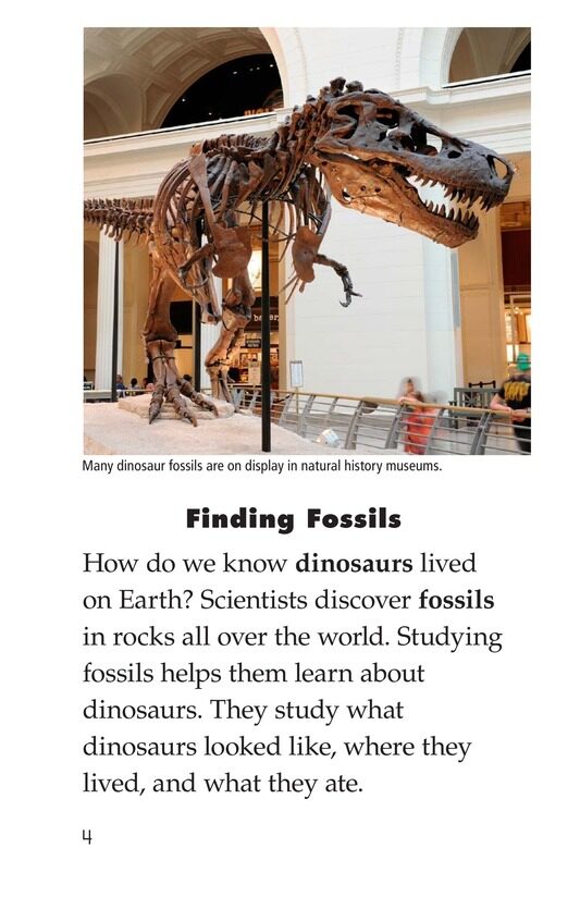 Discovering Dinosaurs绘本故事第3页