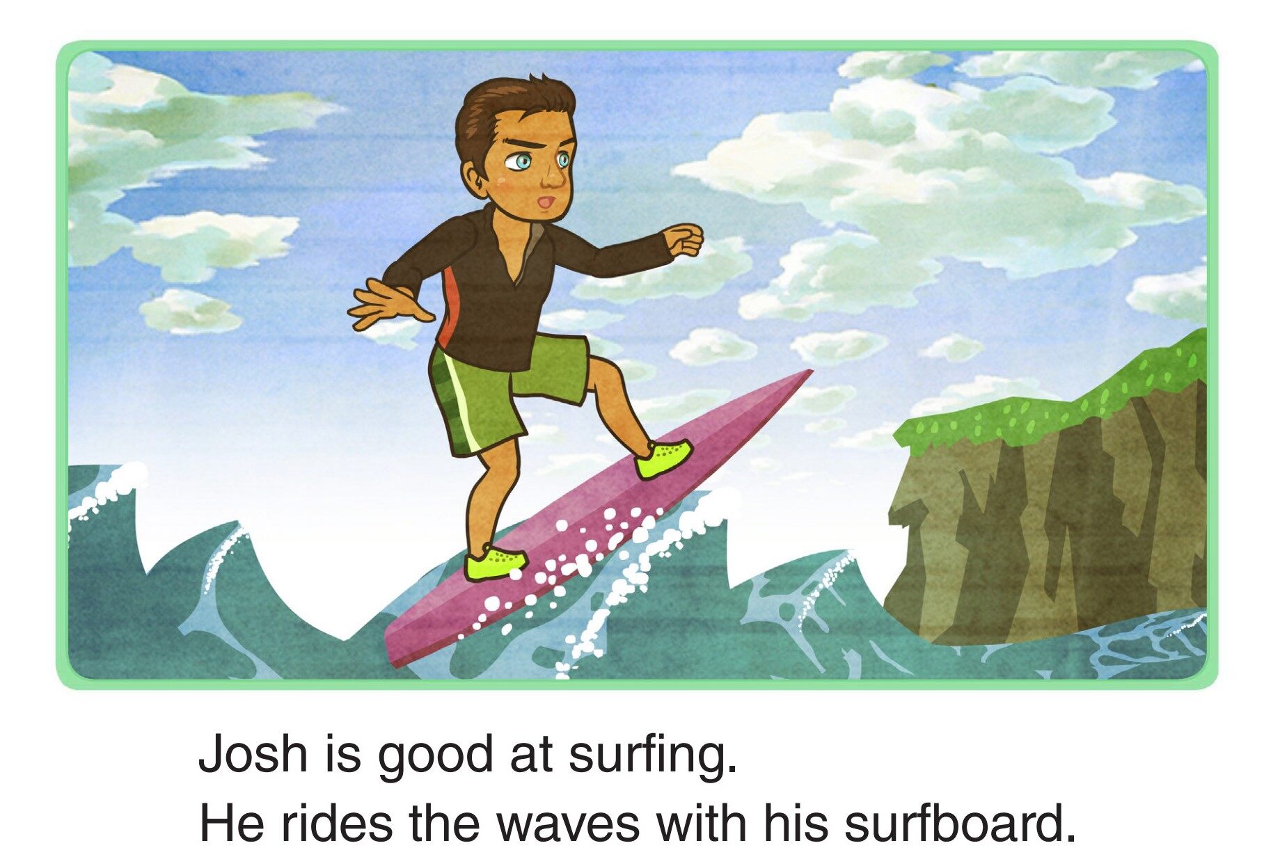 Good at Sports绘本故事第4页