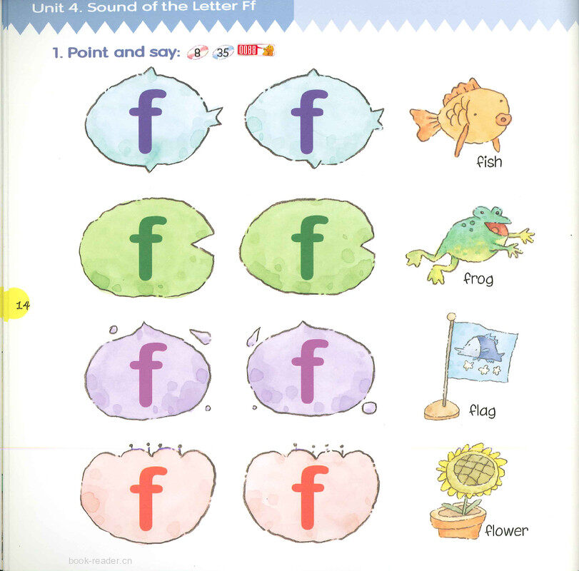 4 Sound of the Letter Ff绘本故事第3页