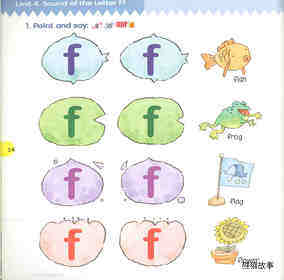 4 Sound of the Letter Ff绘本故事第3页