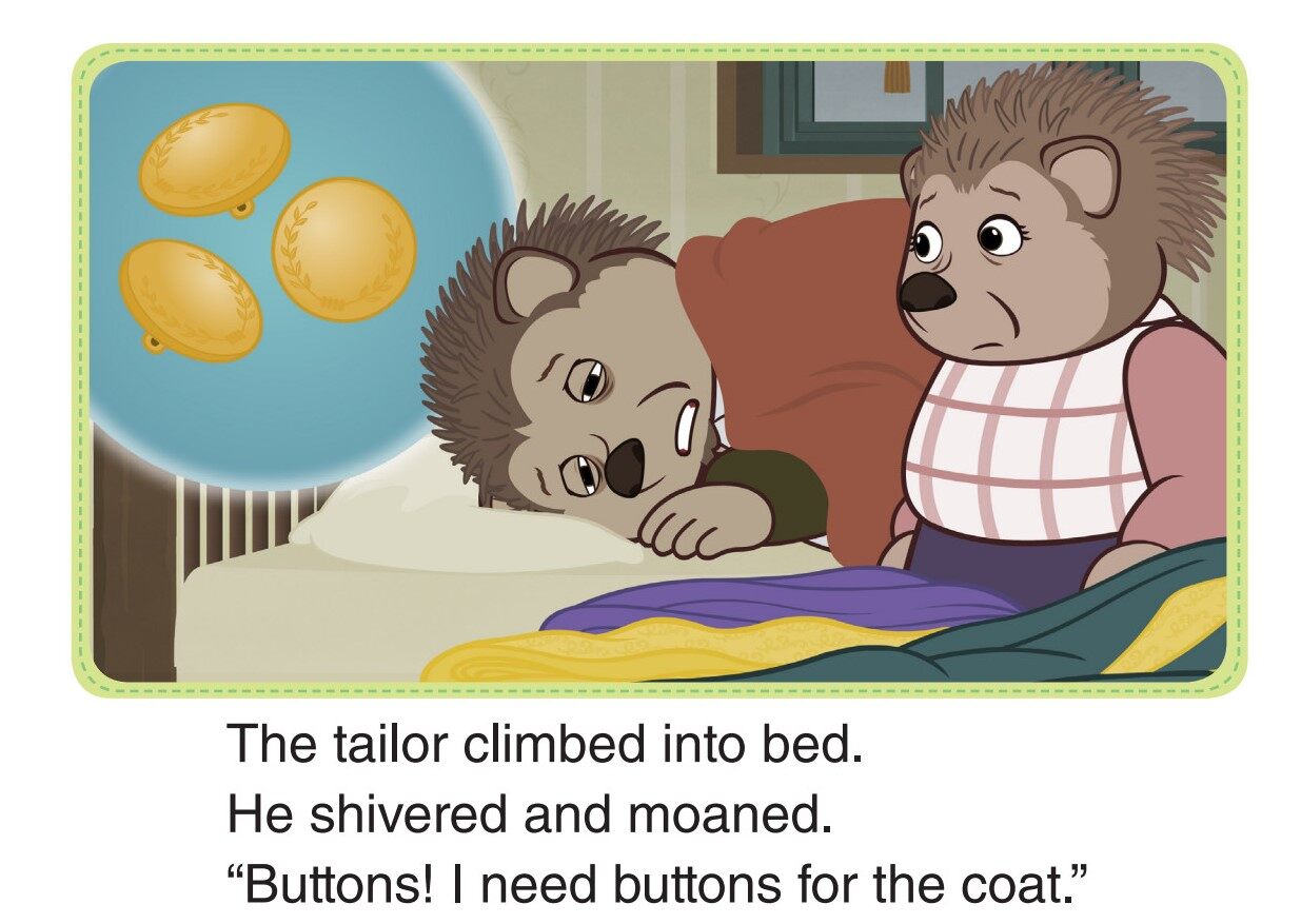 The Bunnies Help the Tailor 3_Mrs. Tiggywinkle Gets Help绘本故事第2页