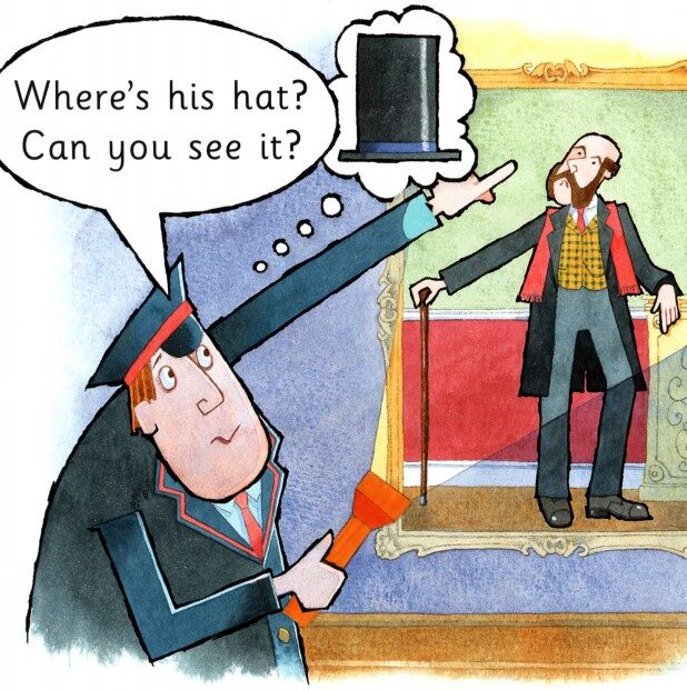 A Night at the Gallery绘本故事第3页