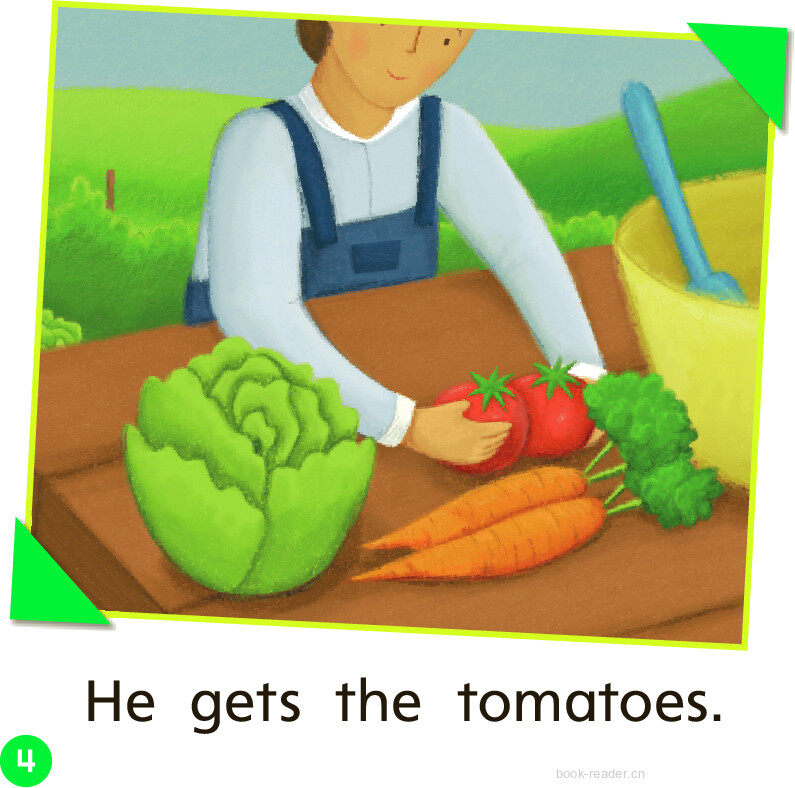 GK On U05W3 Let's Make a Salad!绘本故事第5页