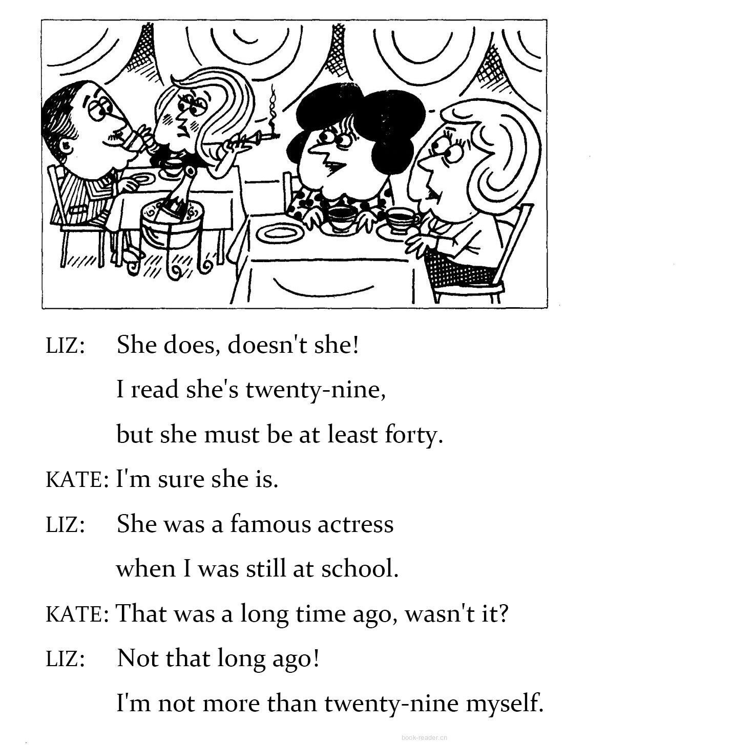 1-127 A Famous Actress绘本故事第4页