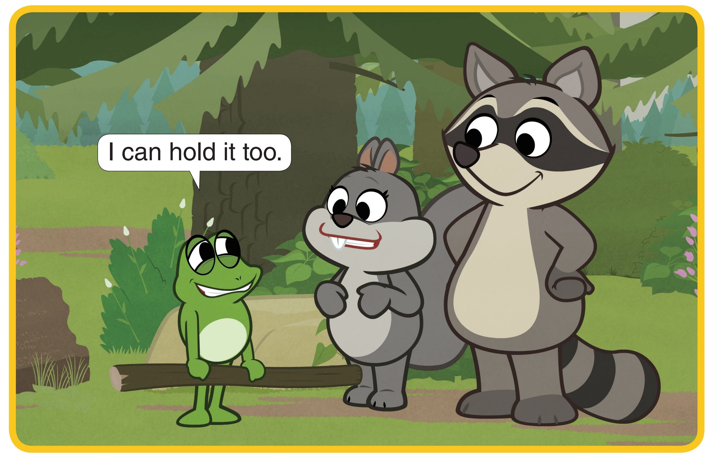 I Can Hold It绘本故事第4页