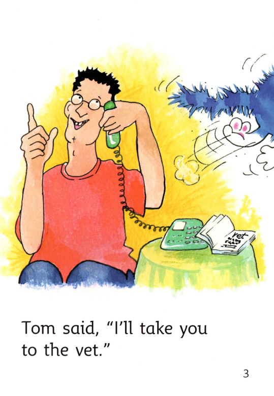 Sam the Big，Bad Cat绘本故事第4页