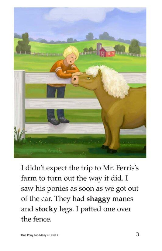 One Pony Too Many绘本故事第3页