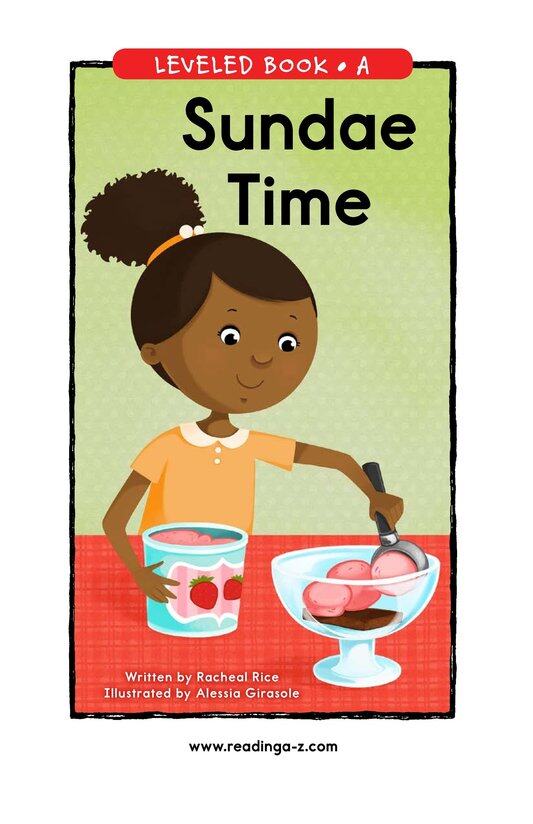 Sundae Time绘本故事第2页