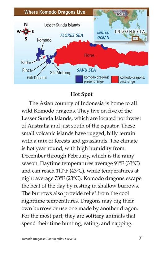 Komodo Dragons Giant Reptiles绘本故事第5页