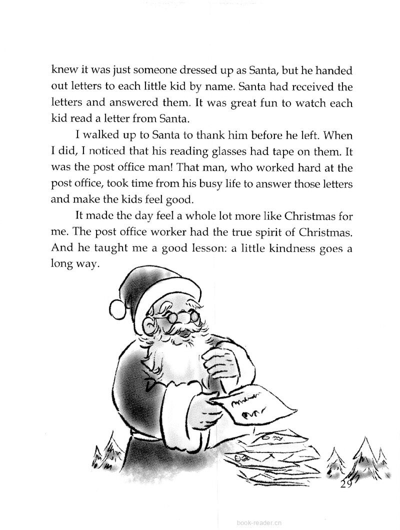A Letter to Santa Claus绘本故事第3页
