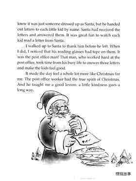 A Letter to Santa Claus绘本故事第3页