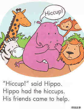 Hippo's Hiccups绘本故事第2页