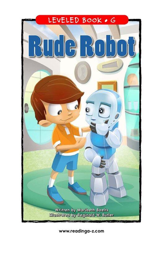 Rude Robot绘本故事第2页